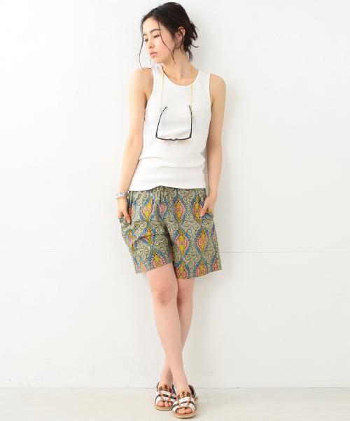 BEAMS BOY（ビームスボーイ）の「【FUDGE5月号掲載】BEAMS BOY / ハニカム タンクトップ（タンクトップ・レディース・ナチュラル/グレー/オリーブ・ONE SIZE）」の10枚目の写真