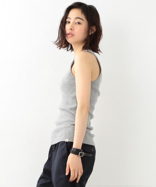 BEAMS BOY（ビームスボーイ）の「【FUDGE5月号掲載】BEAMS BOY / ハニカム タンクトップ（タンクトップ・レディース・ナチュラル/グレー/オリーブ・ONE SIZE）」の21枚目の写真