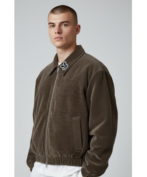 BORN SLIPPY（ボーンスリッピー）の「Soft V Blouson Jacket (Brown)（MA-1）」