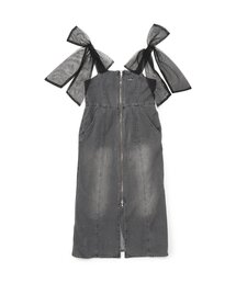 algy | フロントジップりぼんジャンスカ(ワンピース)