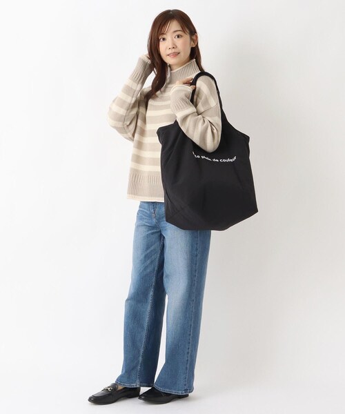 one'sterrace(ワンズテラス)の「カラーズ 保冷バルーンバッグ L(エコバッグ/サブバッグ・レディース・カーキ系5/グレー系4/ブラック系8・03)」の10枚目の写真