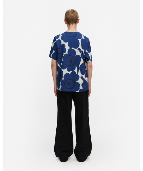 marimekko(マリメッコ)の「【kioski】Vihne Unikko / t-shirt(Tシャツ/カットソー・レディース・ブルー・X-LARGE/LARGE/MEDIUM/SMALL/X-SMALL)」の7枚目の写真
