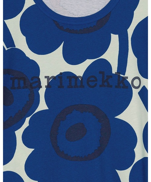 marimekko(マリメッコ)の「【kioski】Vihne Unikko / t-shirt(Tシャツ/カットソー・レディース・ブルー・X-LARGE/LARGE/MEDIUM/SMALL/X-SMALL)」の13枚目の写真