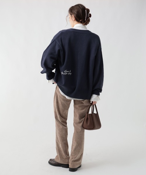 GEORGE'S（ジョージズ）の「セミフレアベロアパンツ（その他パンツ・レディース・ベージュ/ブラック/グリーン・FREE）」の16枚目の写真