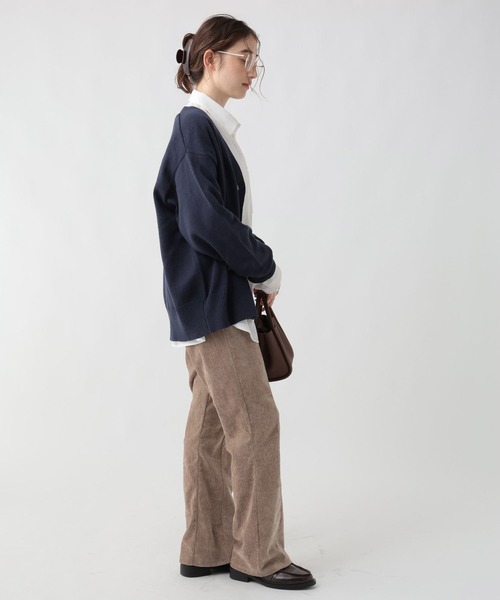 GEORGE'S（ジョージズ）の「セミフレアベロアパンツ（その他パンツ・レディース・ベージュ/ブラック/グリーン・FREE）」の18枚目の写真