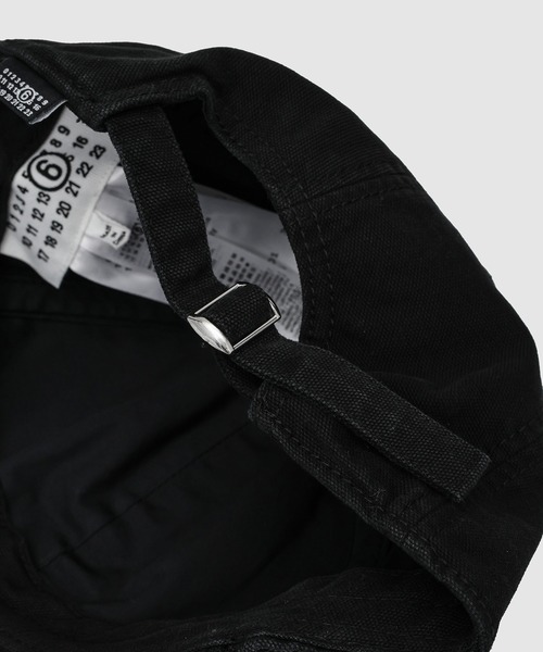 MM6 Maison Margiela（ｴﾑｴﾑｼｯｸｽ ﾒｿﾞﾝ ﾏﾙｼﾞｪﾗ）の「HAT（キャップ・レディース・その他・L/M/S）」の2枚目の写真