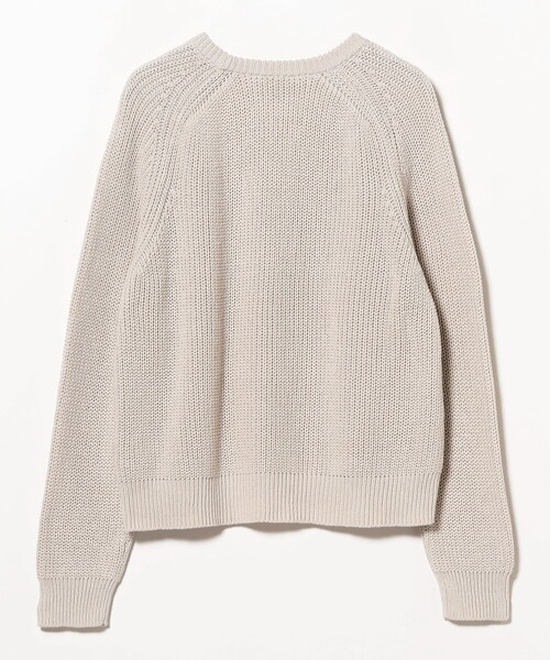 Demi-Luxe BEAMS(デミルクス ビームス)の「5ゲージ コットン 畦編み プルオーバー(ニット/セーター・レディース・ピンク/ライトグレー・ONE SIZE)」の10枚目の写真