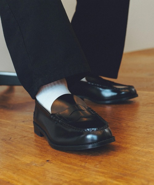 The Kenford Fineshoes(ケンフォードファインシューズ)の「COIN LOAFERS(ローファー・メンズ・ブラック・25/25.5/26/26.5/27)」の6枚目の写真
