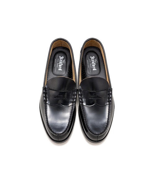 The Kenford Fineshoes(ケンフォードファインシューズ)の「COIN LOAFERS(ローファー・メンズ・ブラック・25/25.5/26/26.5/27)」の2枚目の写真