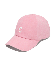 COVERNAT | [スタンダードフィット] スモールCロゴピグメントボールキャップピンク(キャップ)