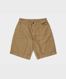 DOUBLE KNEE SHORT PANTS [Vintage Sand]