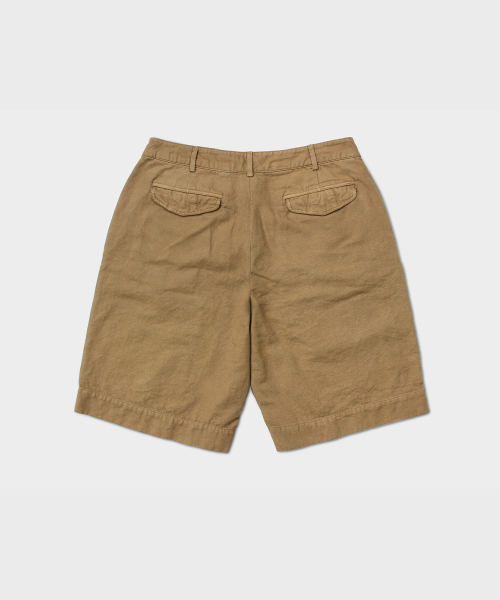 VDR（ブイディアール）の「DOUBLE KNEE SHORT PANTS [Vintage Sand]（その他パンツ・メンズ・その他・S/M/L）」の2枚目の写真