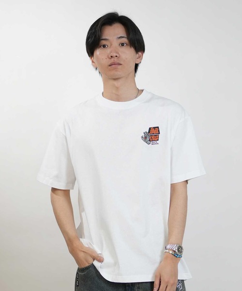 SANTA CRUZ(サンタクルーズ)の「SANTA CRUZ/サンタクルーズ メンズ 半袖 Tシャツ SC COLLECTOR MAP S/S TEE ムラサキ限定 502262401(Tシャツ/カットソー・メンズ・ホワイト/ブラック/グリーン・L/XL/M)」の4枚目の写真