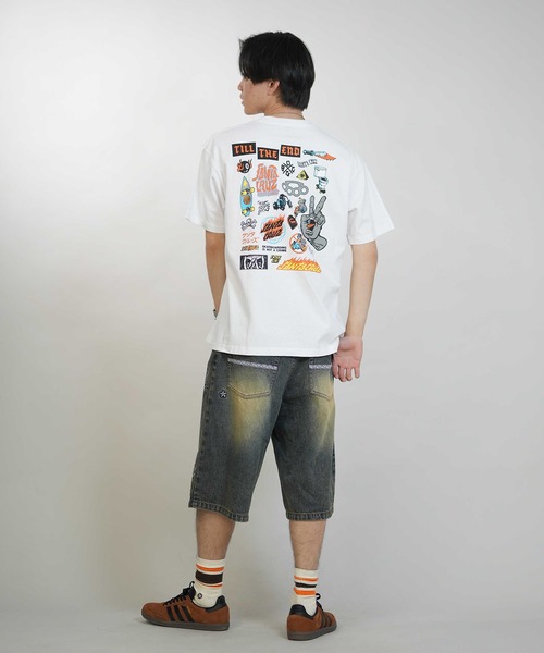 SANTA CRUZ(サンタクルーズ)の「SANTA CRUZ/サンタクルーズ メンズ 半袖 Tシャツ SC COLLECTOR MAP S/S TEE ムラサキ限定 502262401(Tシャツ/カットソー・メンズ・ホワイト/ブラック/グリーン・L/XL/M)」の7枚目の写真