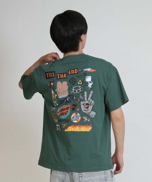 SANTA CRUZ(サンタクルーズ)の「SANTA CRUZ/サンタクルーズ メンズ 半袖 Tシャツ SC COLLECTOR MAP S/S TEE ムラサキ限定 502262401(Tシャツ/カットソー・メンズ・ホワイト/ブラック/グリーン・L/XL/M)」の15枚目の写真