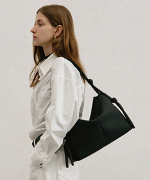 MOREMORR（モアモル）の「ノディバッグ ホーボーバッグ ブラック（ショルダーバッグ）」