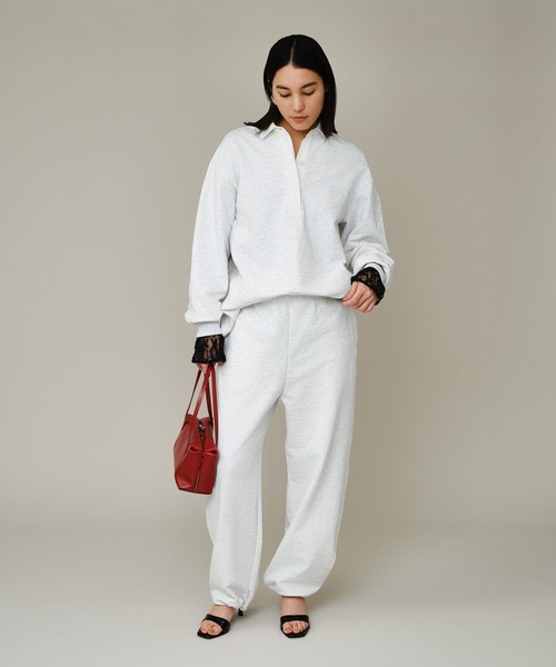 Chaos（カオス）の「Chaos(カオス)/ ◆WHY NOT NOW◆ クラヴスウェットパンツ　【セットアップ可】（スウェットパンツ・レディース・ネイビー/グレー系その他・FREE）」の4枚目の写真