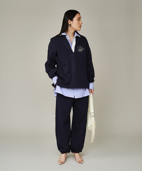 Chaos（カオス）の「Chaos(カオス)/ ◆WHY NOT NOW◆ クラヴスウェットパンツ　【セットアップ可】（スウェットパンツ・レディース・ネイビー/グレー系その他・FREE）」の12枚目の写真