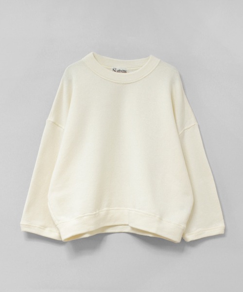 RNA-N(アールエヌエーエヌ)の「M2614 ルーズテリー8分袖プルオーバー(Tシャツ/カットソー・レディース・ベージュ/キナリ/ブラウン・FREE)」の21枚目の写真