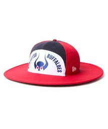 NEW ERA(�j���[�G��)��NEWERA/�j���[�G��/FITTED LONG BRIM HAT KINBUF OTC �t�B�b�e�h �����O�u�����n�b�g Fitted Long Brim Hat �ߓS�o�t�@���[�Y TARO OKAMOTO ���{���Y �}���`�J���[(�n�b�g)