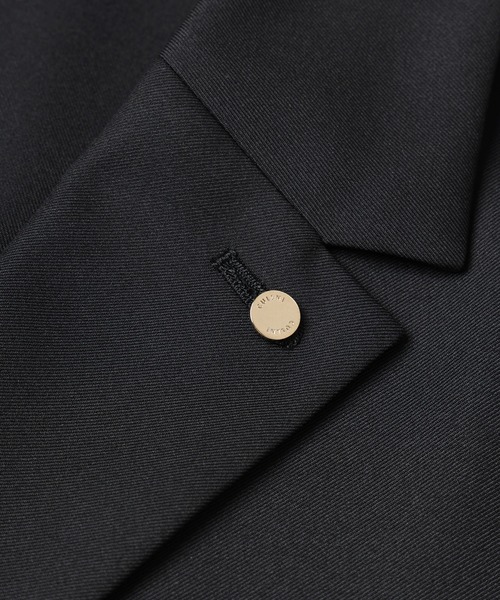 CULLNI(クルニ)の「Dry Gabardine Tailored Collar Shirt Jacket(テーラードジャケット・メンズ・ネイビー/チャコール/カーキ/ブラック・2/1/0)」の19枚目の写真