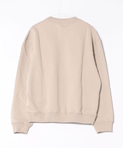 ALLSAINTS(オールセインツ)の「ICON OVERSIZED CREW NECK SWEATSHIRT | ICON オーバーサイズ クルー ネック スウェットシャツ(スウェット・メンズ・ブラウン系その他・S/M/L/XS)」の8枚目の写真