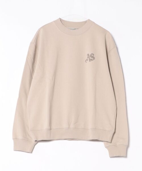 ALLSAINTS(オールセインツ)の「ICON OVERSIZED CREW NECK SWEATSHIRT | ICON オーバーサイズ クルー ネック スウェットシャツ(スウェット・メンズ・ブラウン系その他・S/M/L/XS)」の7枚目の写真