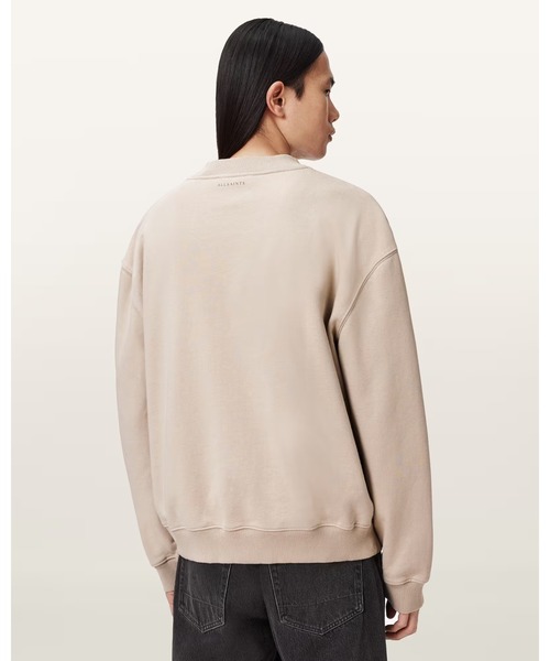 ALLSAINTS(オールセインツ)の「ICON OVERSIZED CREW NECK SWEATSHIRT | ICON オーバーサイズ クルー ネック スウェットシャツ(スウェット・メンズ・ブラウン系その他・S/M/L/XS)」の5枚目の写真