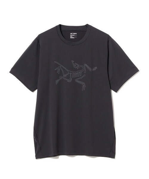 BEAMS（ビームス）の「ARC’TERYX / CORMAC LOGO SS（Tシャツ/カットソー・メンズ・ブラック・LARGE/SMALL/MEDIUM）」の5枚目の写真