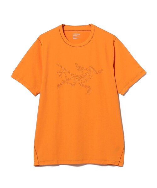 BEAMS（ビームス）の「ARC’TERYX / CORMAC LOGO SS（Tシャツ/カットソー・メンズ・ブラック・LARGE/SMALL/MEDIUM）」の8枚目の写真