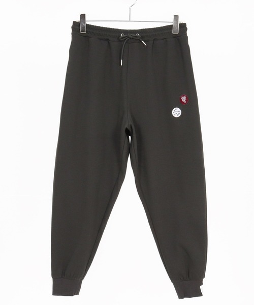 GLIMCLAP(グリムクラップ)の「mp14555-Pique Fabric Relaxed Fit Joggers ジョガーパンツ(201-022-gls-cg)(スウェットパンツ・メンズ・オフホワイト/ブラック/チャコール・L/M/S)」の22枚目の写真
