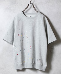 NUMBER (N)INE（ナンバーナイン）の「HAND PAINTED FIRM COTTON RAGLAN SHORT SLEEVE SWEATSHIRT / ハンドペイント ファーム コットン ラグラン ショートスリーブ スウェット（スウェット）」