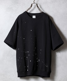 NUMBER (N)INE（ナンバーナイン）の「HAND PAINTED FIRM COTTON RAGLAN SHORT SLEEVE SWEATSHIRT / ハンドペイント ファーム コットン ラグラン ショートスリーブ スウェット（スウェット）」