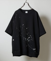 NUMBER (N)INE（ナンバーナイン）の「HAND PAINTED FIRM COTTON RAGLAN SHORT SLEEVE SWEATSHIRT / ハンドペイント ファーム コットン ラグラン ショートスリーブ スウェット（スウェット）」