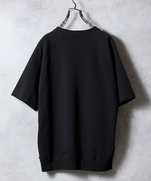 NUMBER (N)INE（ナンバーナイン）の「HAND PAINTED FIRM COTTON RAGLAN SHORT SLEEVE SWEATSHIRT / ハンドペイント ファーム コットン ラグラン ショートスリーブ スウェット（スウェット・メンズ・グレー系その他2/グレー系その他3/ブラック/ブラック系その他2/グレー・M/L/XL）」の20枚目の写真