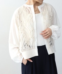 Jines | テープ刺繍レースカーディガン(カーディガン/ボレロ)