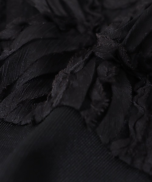 Jines（ジネス）の「テープ刺繍レースカーディガン（カーディガン/ボレロ・レディース・ブラック/ホワイト/アイボリー・38）」の16枚目の写真