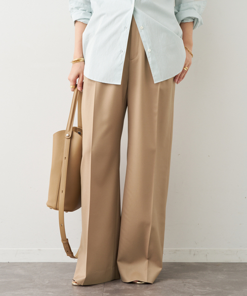 Deuxieme Classe（ドゥーズィエムクラス）の「VICTORIAN HIGH WAIST パンツ（その他パンツ・レディース・キャメル/ネイビー/チャコールグレー・34/36/38）」の19枚目の写真