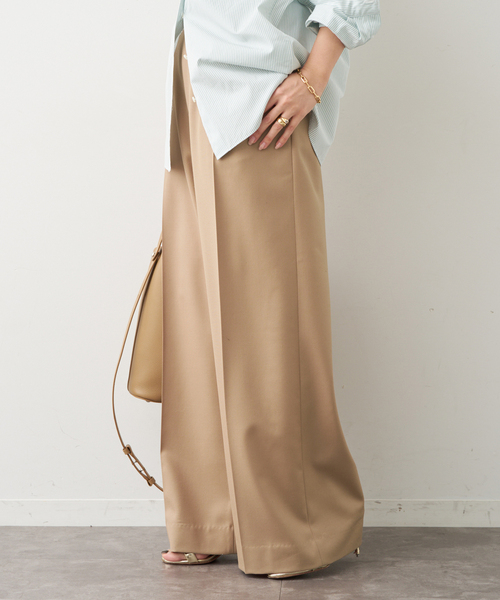 Deuxieme Classe（ドゥーズィエムクラス）の「VICTORIAN HIGH WAIST パンツ（その他パンツ・レディース・キャメル/ネイビー/チャコールグレー・34/36/38）」の20枚目の写真