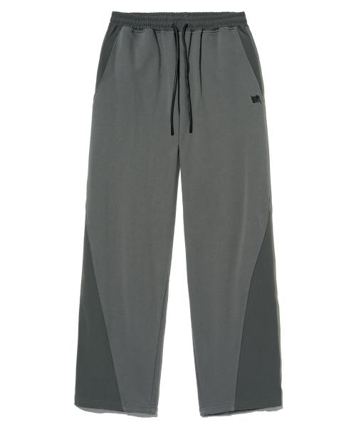 W TAG DIVIDE PANTS - GREY