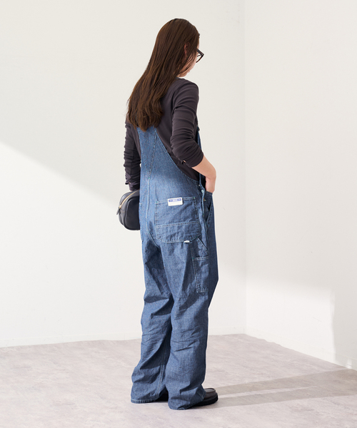 FRAMeWORK（フレームワーク）の「UNION HERCULES/ユニオンヘラクレス MADE インディゴダンガリー オーバー（サロペット/オーバーオール・レディース・ブルー系その他・FREE）」の5枚目の写真