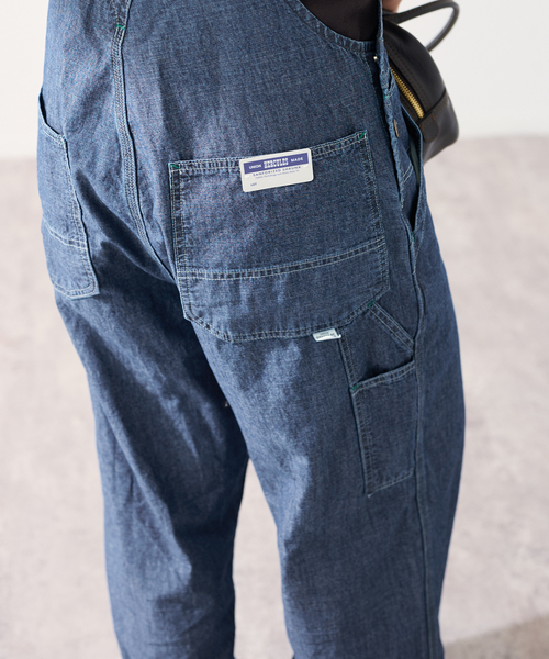 FRAMeWORK（フレームワーク）の「UNION HERCULES/ユニオンヘラクレス MADE インディゴダンガリー オーバー（サロペット/オーバーオール・レディース・ブルー系その他・FREE）」の7枚目の写真