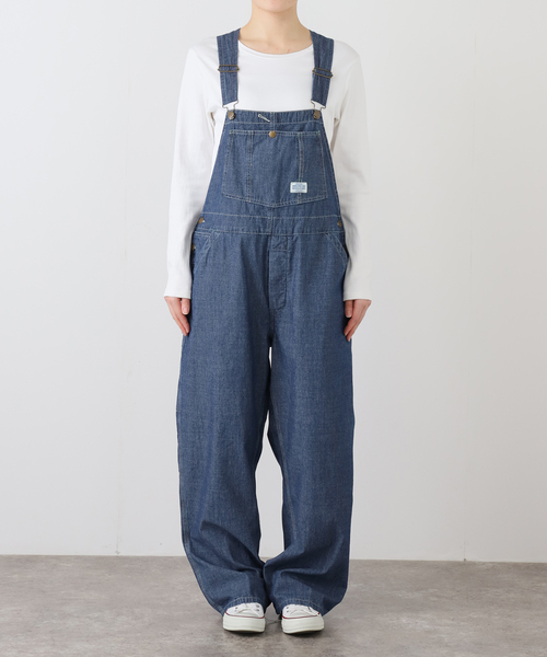 FRAMeWORK（フレームワーク）の「UNION HERCULES/ユニオンヘラクレス MADE インディゴダンガリー オーバー（サロペット/オーバーオール・レディース・ブルー系その他・FREE）」の8枚目の写真