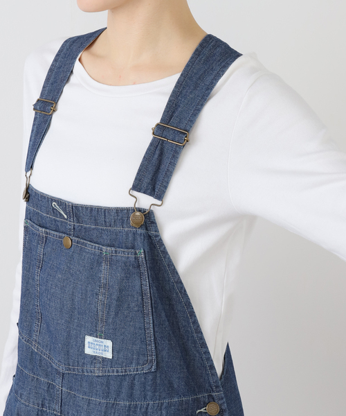 FRAMeWORK（フレームワーク）の「UNION HERCULES/ユニオンヘラクレス MADE インディゴダンガリー オーバー（サロペット/オーバーオール・レディース・ブルー系その他・FREE）」の13枚目の写真