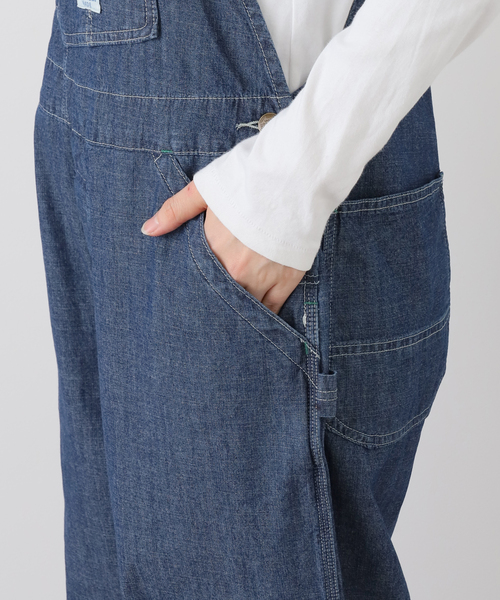 FRAMeWORK（フレームワーク）の「UNION HERCULES/ユニオンヘラクレス MADE インディゴダンガリー オーバー（サロペット/オーバーオール・レディース・ブルー系その他・FREE）」の14枚目の写真