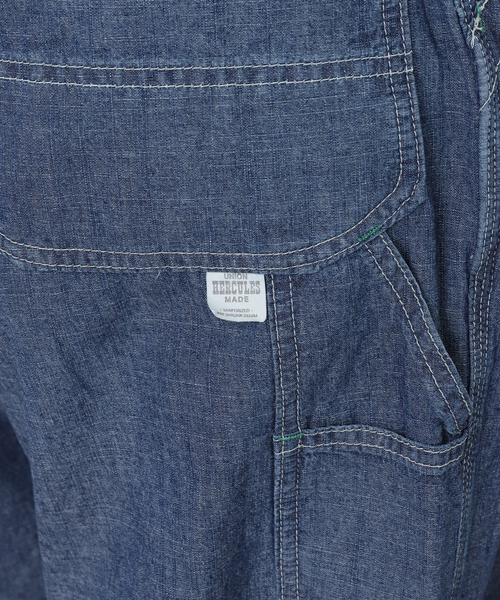 FRAMeWORK（フレームワーク）の「UNION HERCULES/ユニオンヘラクレス MADE インディゴダンガリー オーバー（サロペット/オーバーオール・レディース・ブルー系その他・FREE）」の18枚目の写真