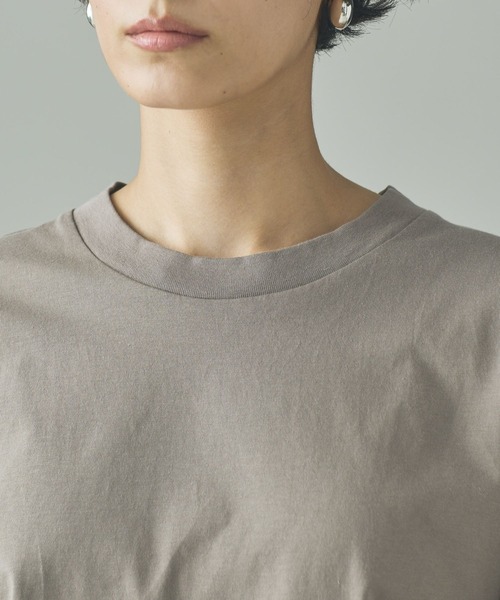 Curensology（カレンソロジー）の「Curensology(カレンソロジー)/ドルマンナローTシャツ（Tシャツ/カットソー・レディース・ホワイト/ブラック/グレー・FREE）」の22枚目の写真