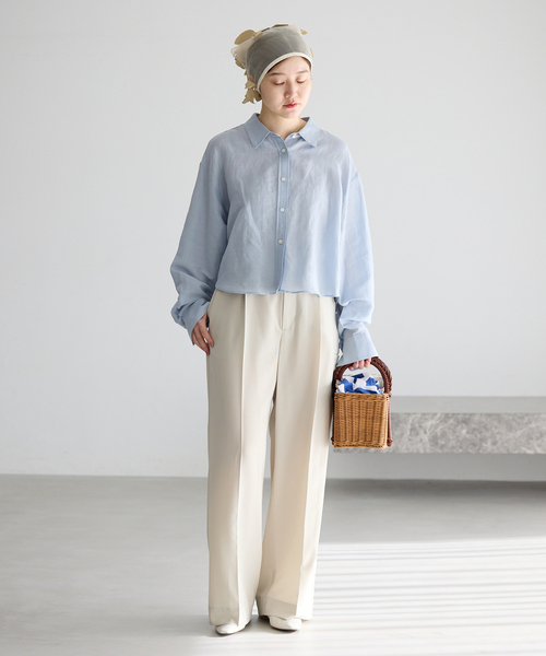 IENA（イエナ）の「A VACATION/ア ヴァケーション 別注 SEESAW RTN S バッグ 26SS-A112（ハンドバッグ・レディース・キャメル/ブラック・FREE）」の21枚目の写真