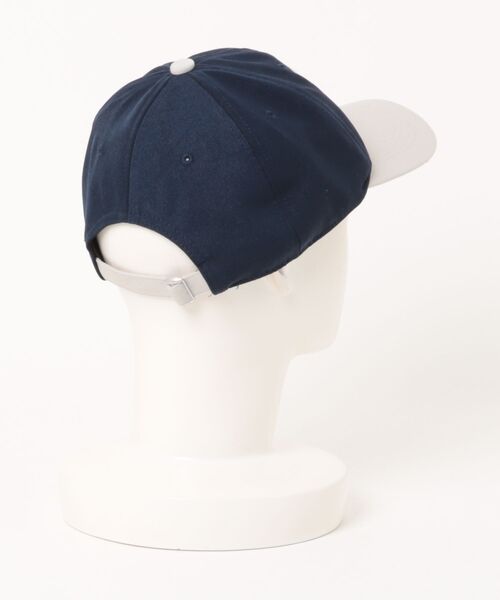 BACK NUMBER(バックナンバー)の「【BACK NUMBER】TCツイル バブルロゴ キャップ (ユニセックス / ストリート / 調節可能)(キャップ・メンズ・ブラック/ネイビー/ホワイト・フリー)」の4枚目の写真