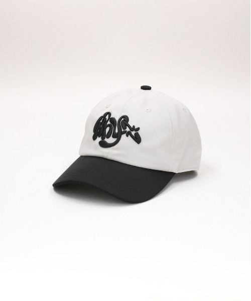 BACK NUMBER(バックナンバー)の「【BACK NUMBER】TCツイル バブルロゴ キャップ (ユニセックス / ストリート / 調節可能)(キャップ・メンズ・ブラック/ネイビー/ホワイト・フリー)」の2枚目の写真